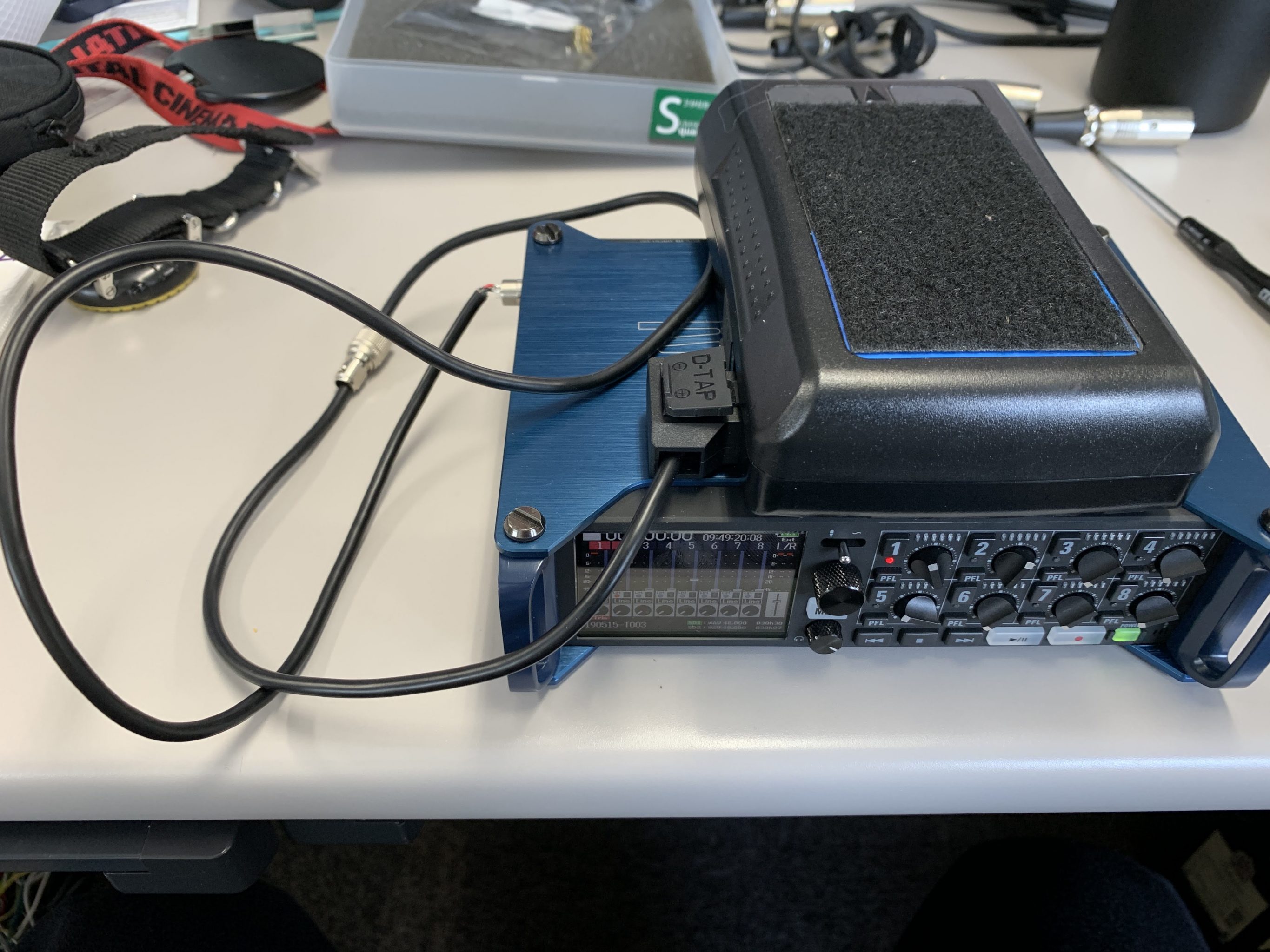 Zoom F8n用の外部電源ケーブルを自作する - Sakai Filmworks